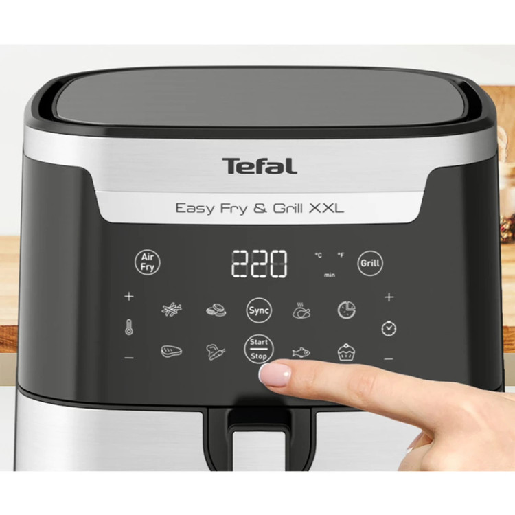 سرخ کن بدون روغن تفال مدل EY801 ظرفیت 6.5 لیتری