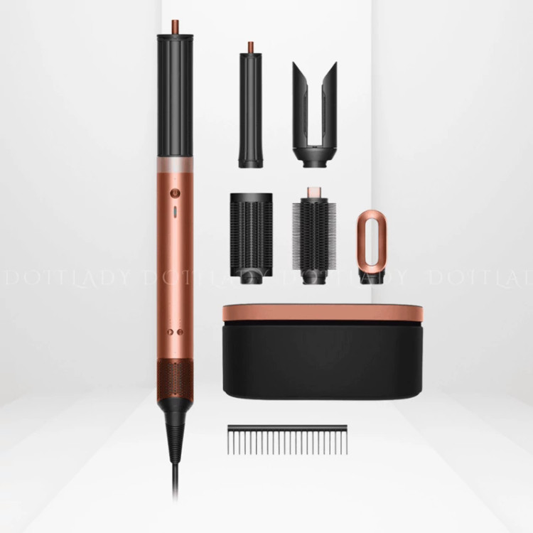 سشوار دایسون مدل Airwrap HS09 رنگ کهربایی