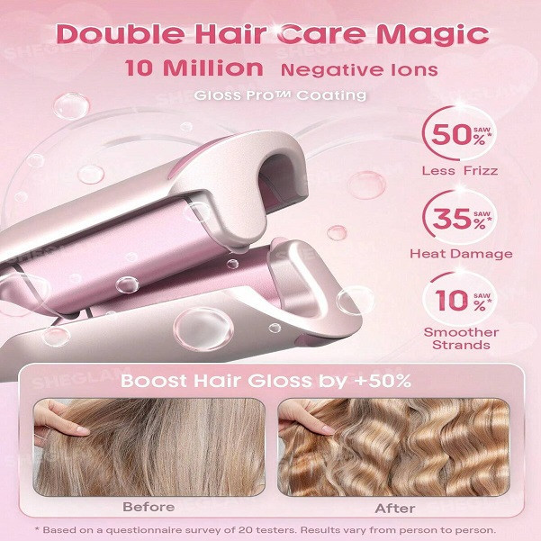 فر کننده مو شیگلم مدل Cupid’s Charm Beach Babe Hair Waver